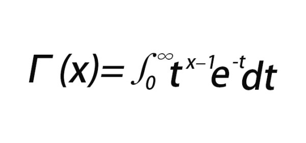 Application of gamma function in statistics